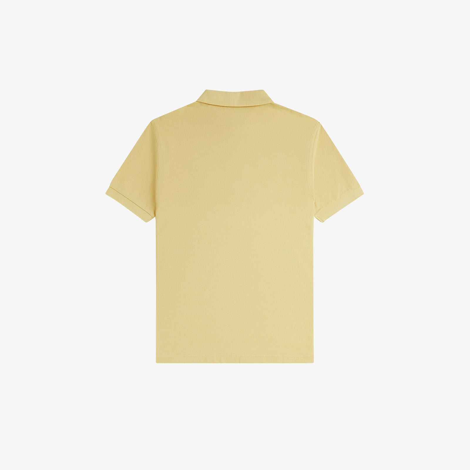 Fred Perry Men Yellow Plain Logo Polo T-shirt