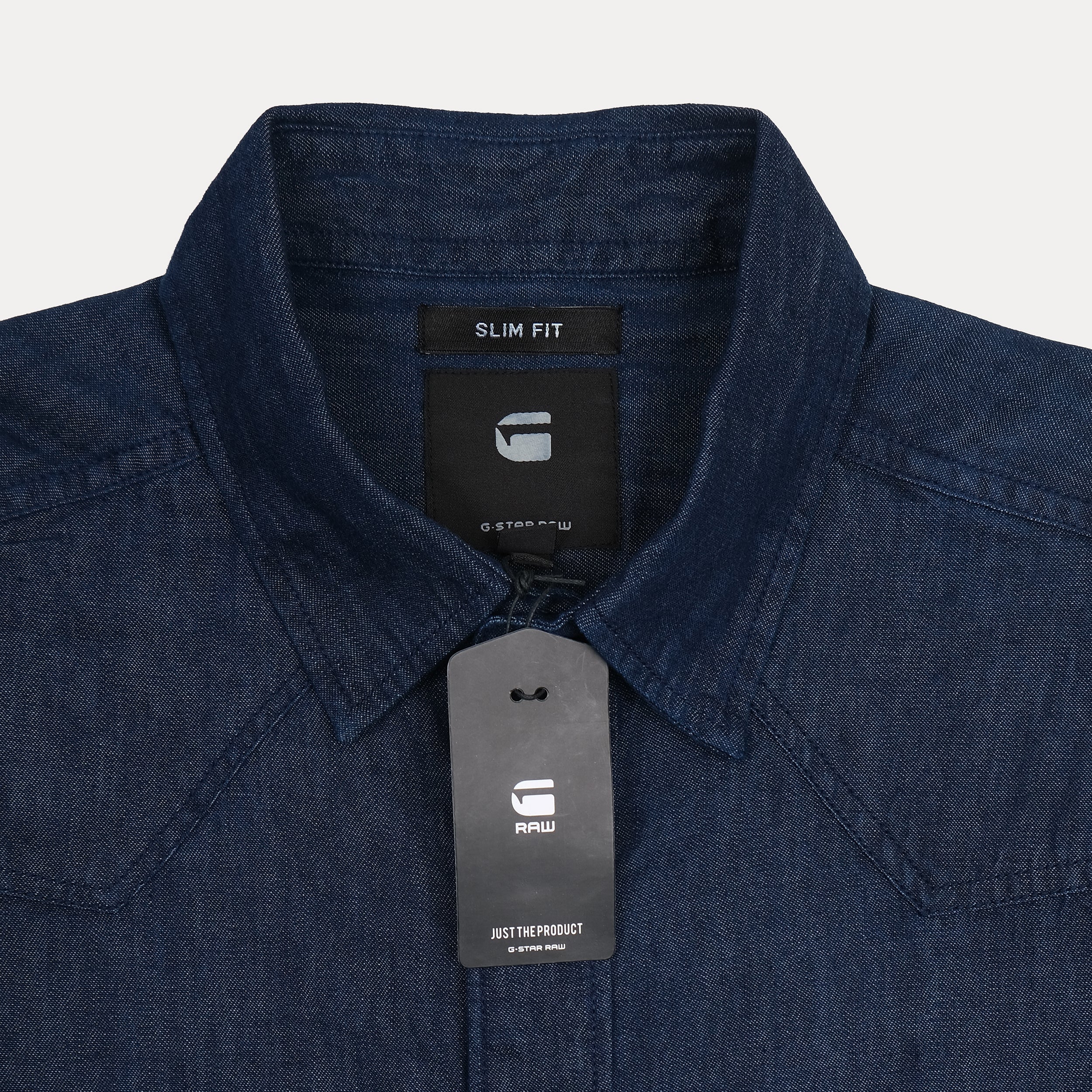 G-STAR RAW Opulent Indigo Slim Fit Long Sleeve Denim Shirt