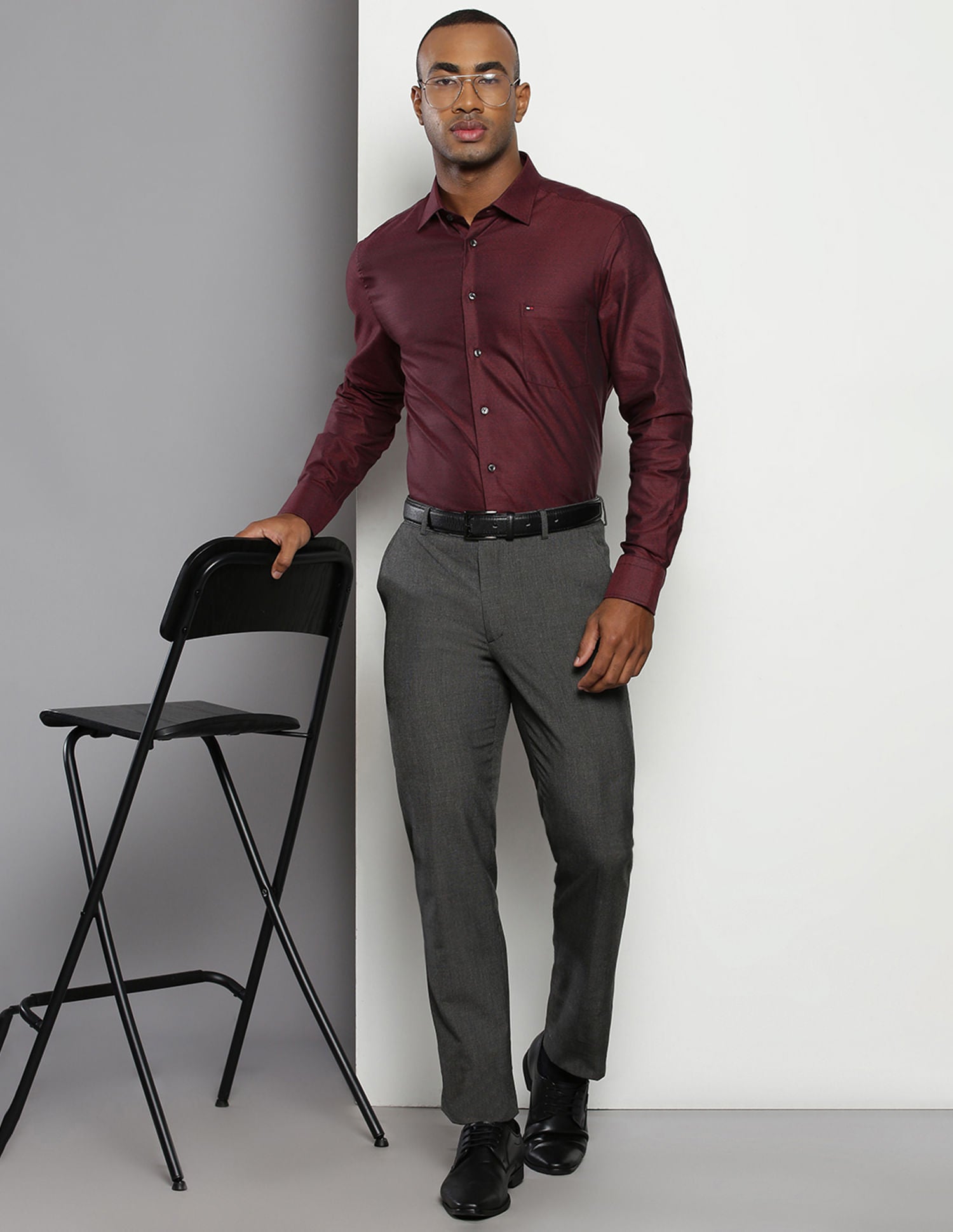 Arrow Chest Pocket Formal Shirt