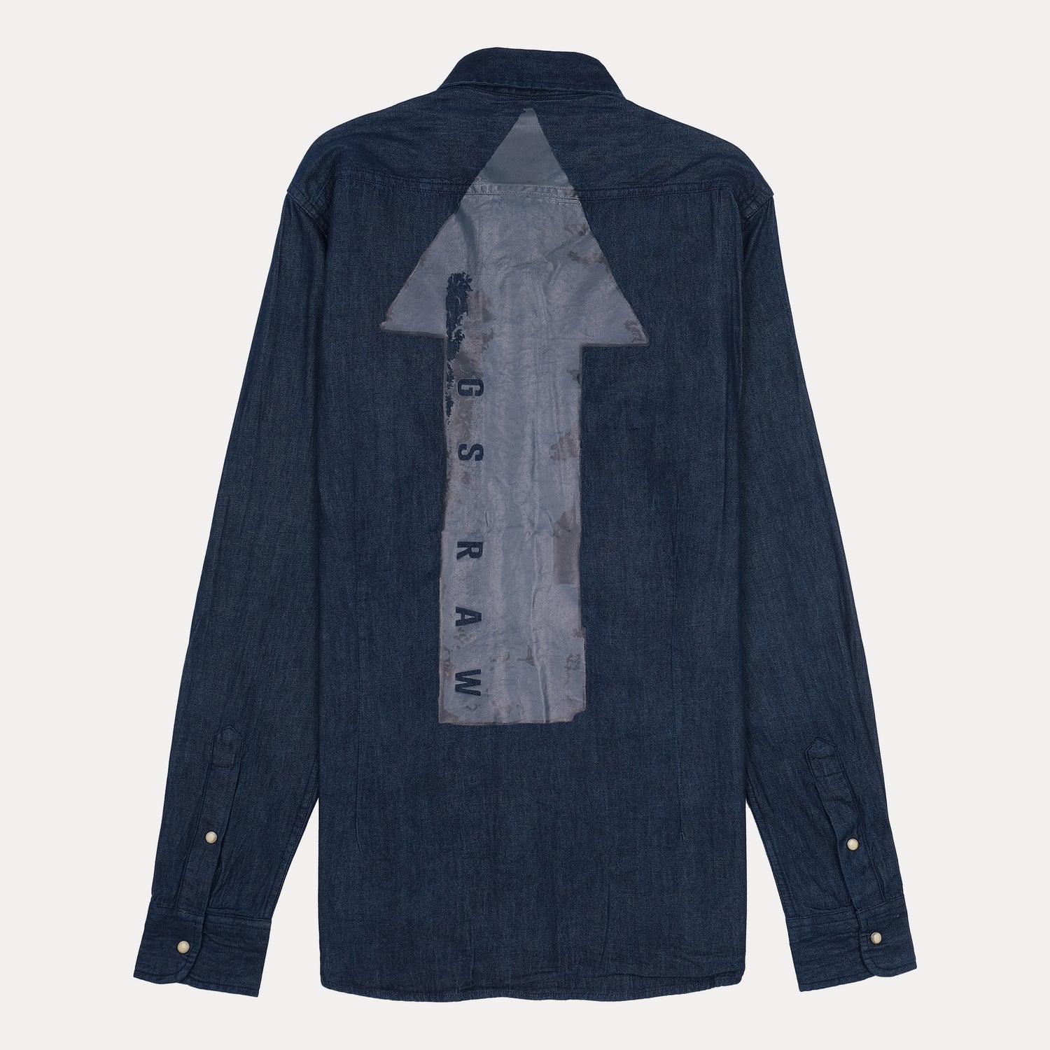 G-STAR RAW Opulent Indigo Slim Fit Long Sleeve Denim Shirt