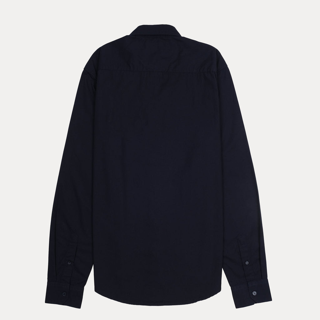 Giorgio Armani Classic Navy Button-Up Shirt