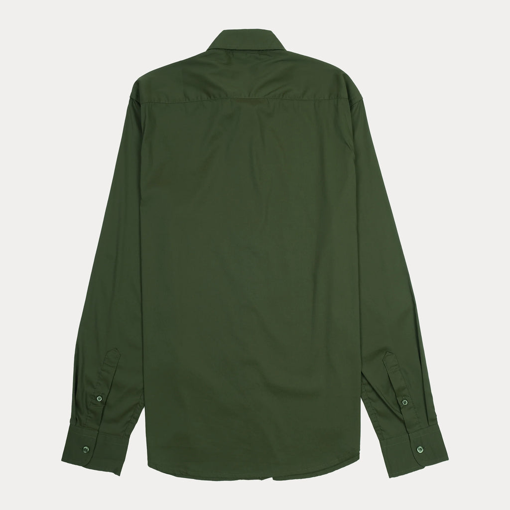 Adidas Classic Green Button-Up Shirt