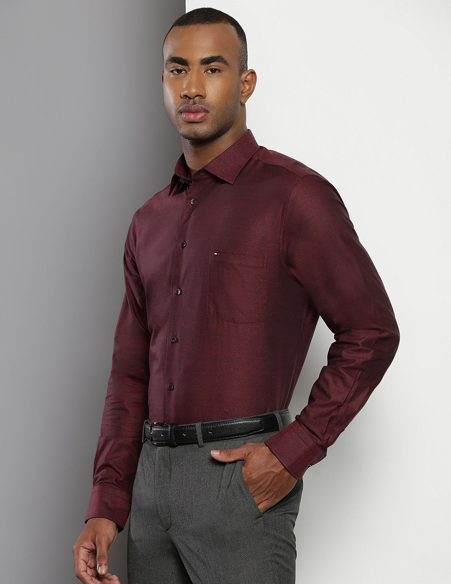 Arrow Chest Pocket Formal Shirt