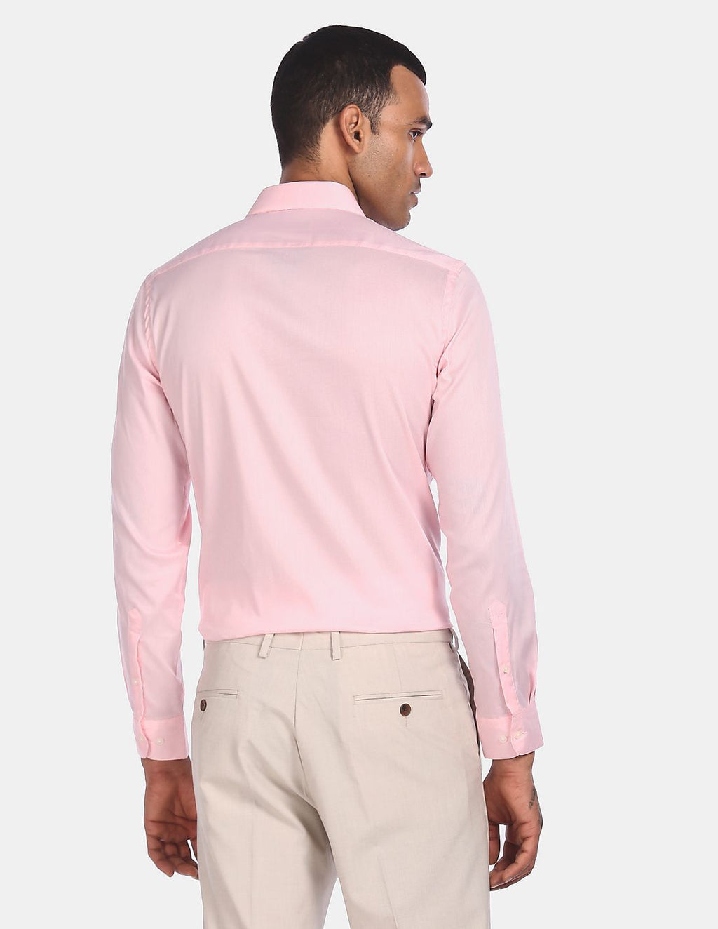 Arrow Slim Fit Patterned Formal Shirt