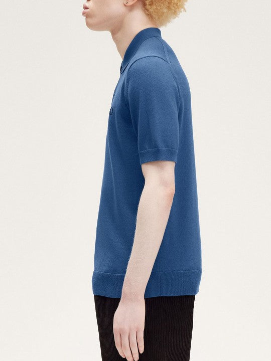 Fred Perry Men Solid Polo Collar Cotton T-shirt