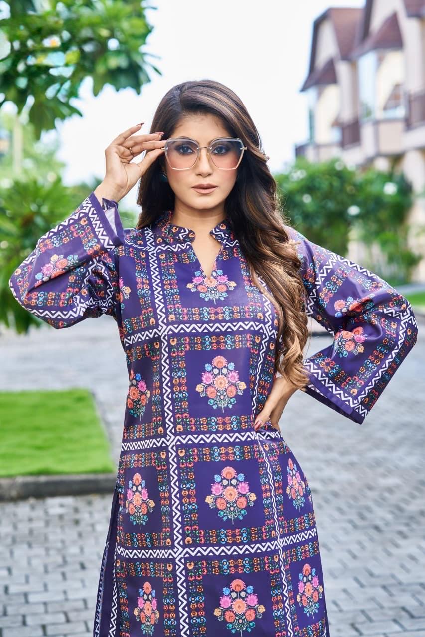 Stylish  Co-ord Set With  Semi-Formal Look With A Modern Ethnic Touch