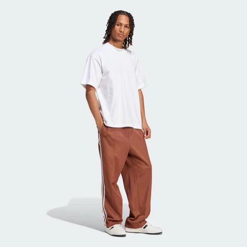 Adidas Classic Three-Stripes Track Pants in Brown