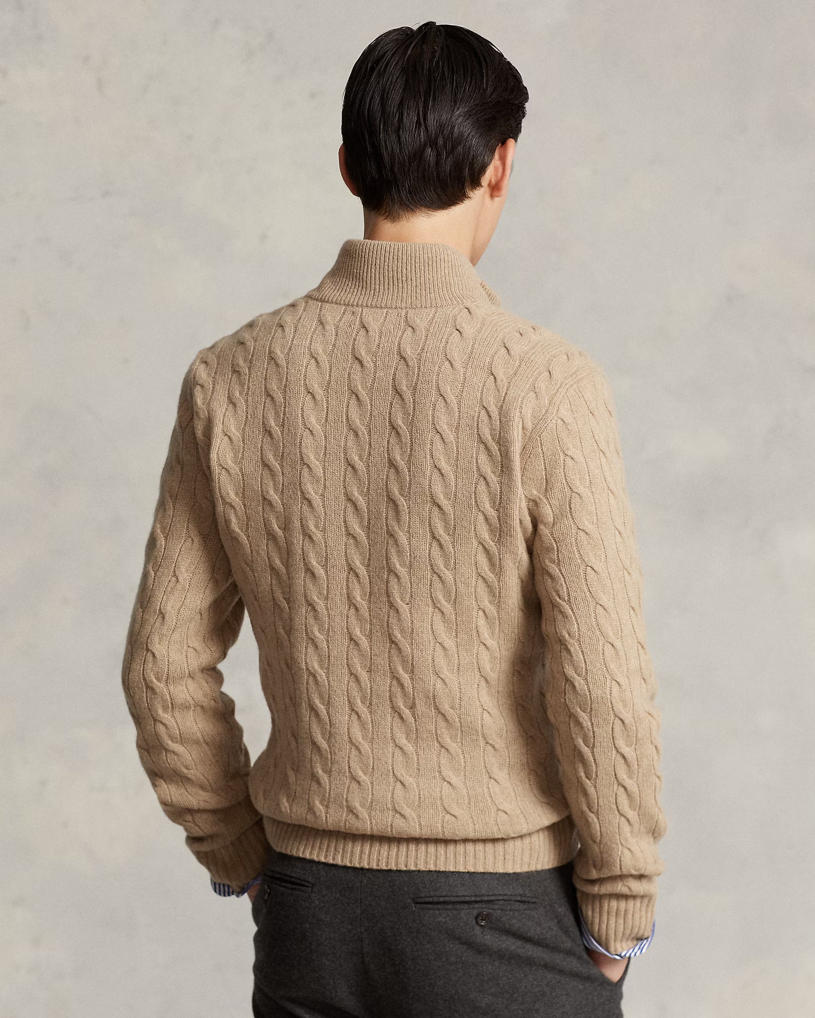 Polo Ralph Lauren Cable-Knit Wool-Cashmere Jumper