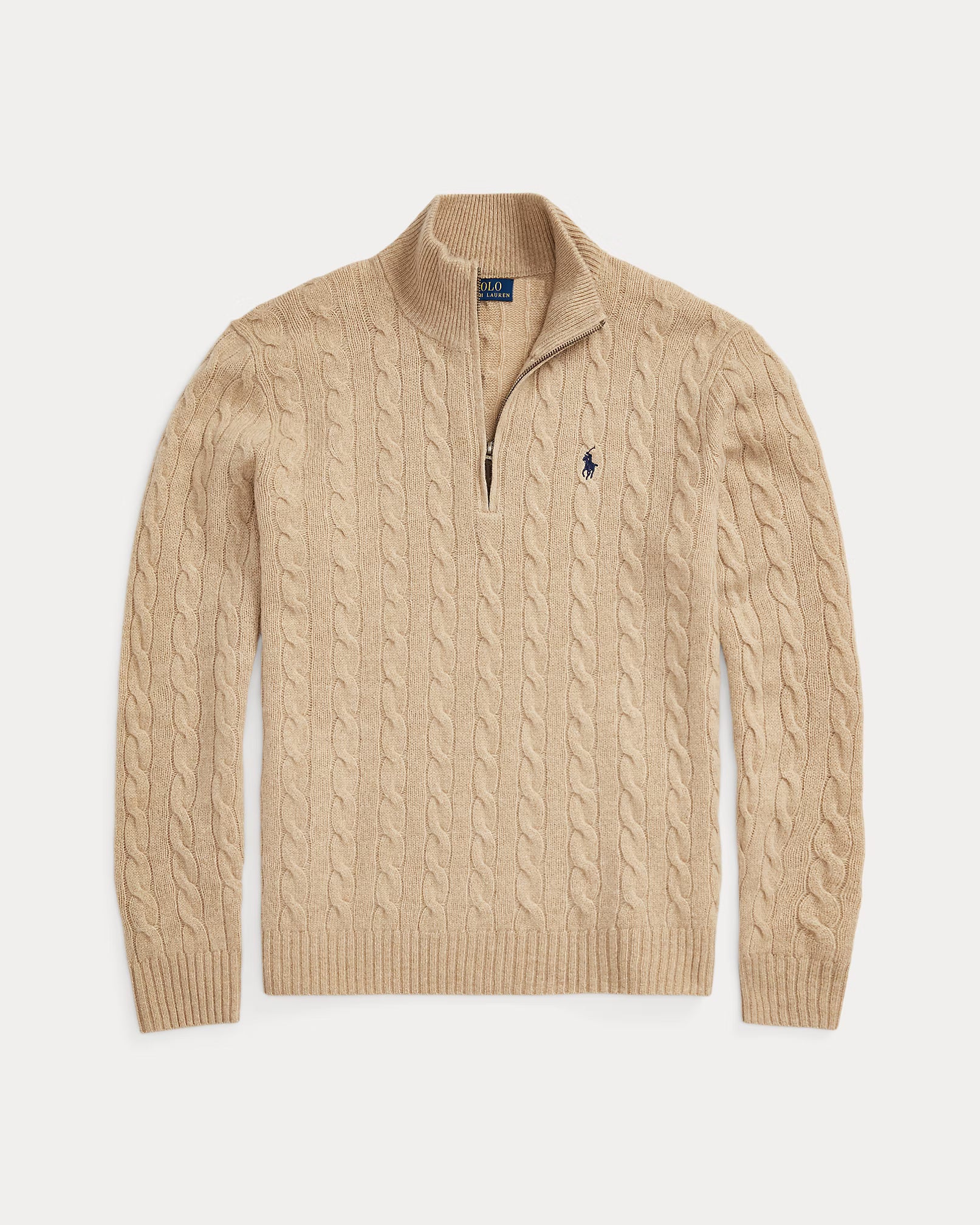 Polo Ralph Lauren Cable-Knit Wool-Cashmere Jumper